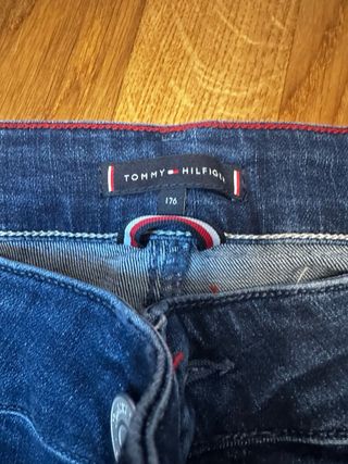 Pantalón vaquero Tommy Hilfiger niño azul