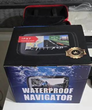 GPS CarPlay Moto IPX7 Impermeable