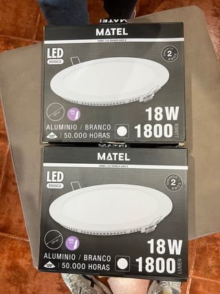 Plafón LED Matel 18W Blanco 6400K
