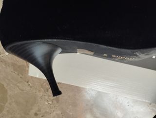 Zapatos de tacón negros talla 41