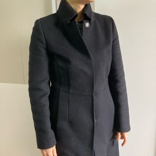 Cappotto Peserico Lana/Angora Nero Tg 46 (IT)