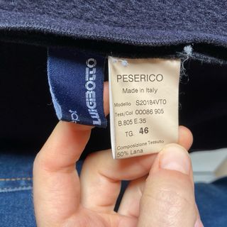 Cappotto Peserico Lana/Angora Nero Tg 46 (IT)