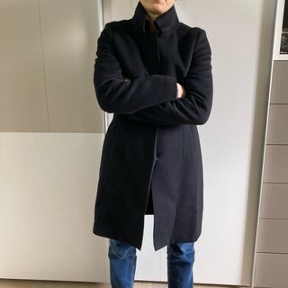 Cappotto Peserico Lana/Angora Nero Tg 46 (IT)