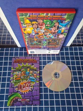 PS2 BUZZ MONSTERS ORIGINAL COMPLETO