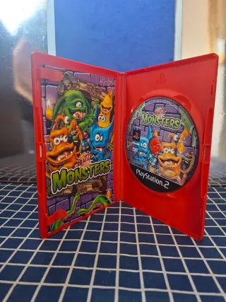 PS2 BUZZ MONSTERS ORIGINAL COMPLETO