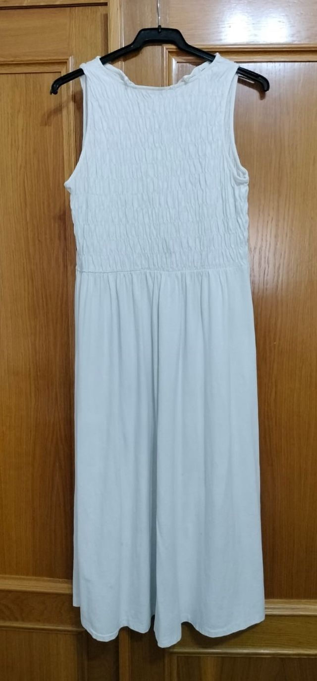 Vestido blanco de talla única