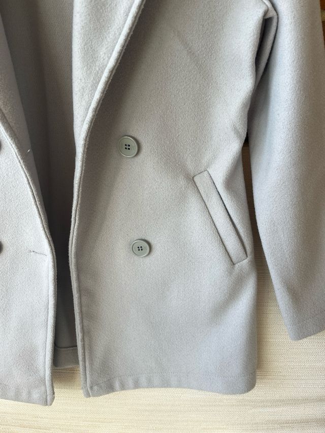 Abrigo gris Shein