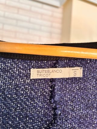 Chaqueta SuiteBlanco azul plateada