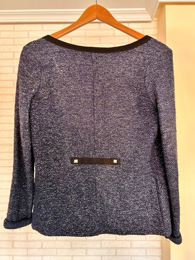 Chaqueta SuiteBlanco azul plateada