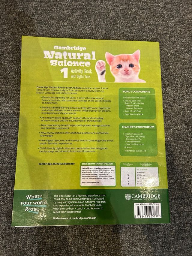 Cambridge Natural Science Level 1 Activity Book...