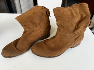 Botas de mujer estilo cowboy marrones