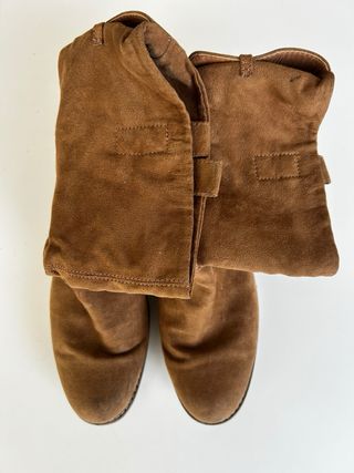 Botas de mujer estilo cowboy marrones