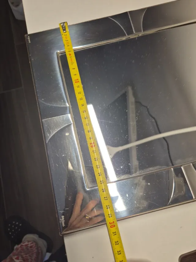 Specchio cornice argento  Ottaviani