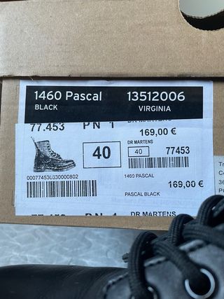 Botas Dr. Martens Martina, SOLO 2 USOS