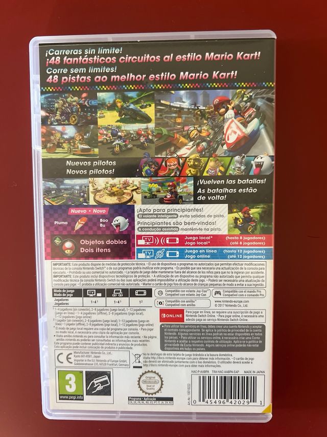 Mario Kart 8 Deluxe Nintendo Switch