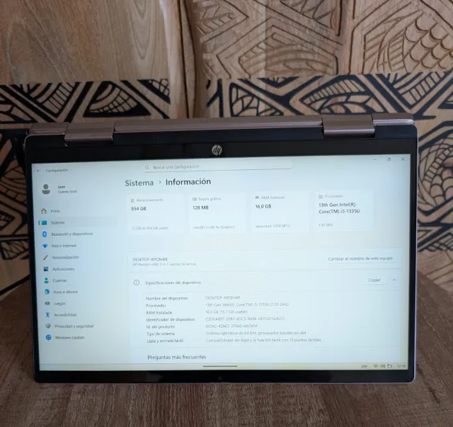 HP Pavilion X360 2 in 1