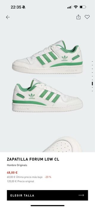 Zapatilla Adidas Forum Low CL Hombre