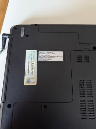 Packard Bell Portátil Negro/Plateado