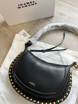 Bolso Isabel Marant Negro Tachuelas