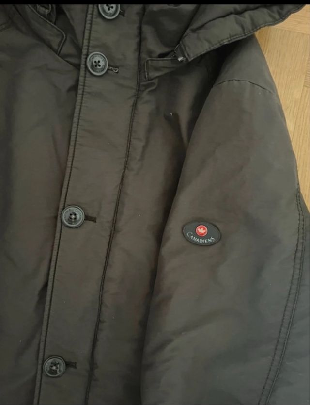 Giubbotto Canadiens marrone