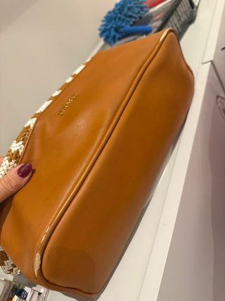 Borsa Twinset marrone e bianca