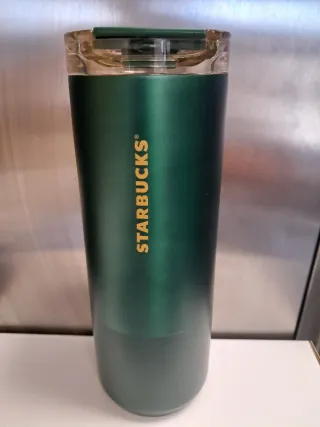 Termo Starbucks Navidad Verde