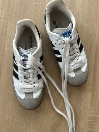 Adidas Samba Gris Blanco Talla 42