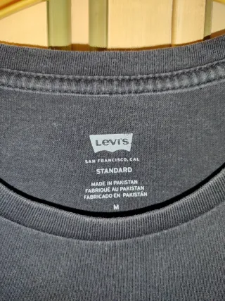 T-shirt Levi's Uomo Nera Taglia M