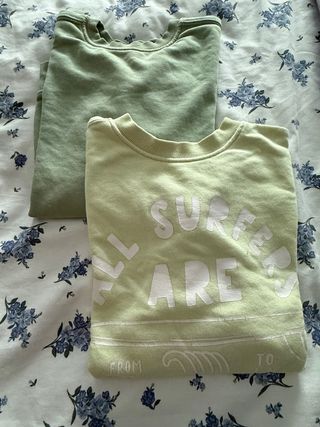 Lote 2 sudaderas niño Lefties T7/8