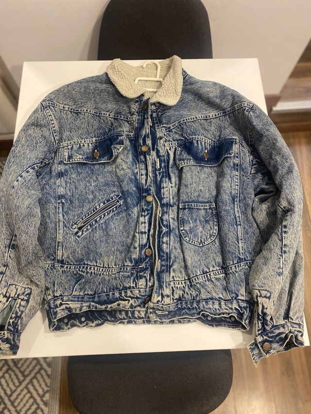 Chaqueta Jean Vintage Azul Talla M