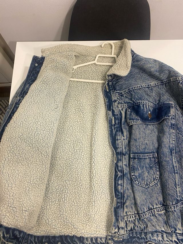 Chaqueta Jean Vintage Azul Talla M