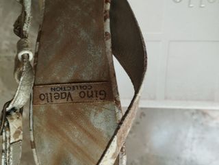 Zapatos de tacón piel serpiente talla 41