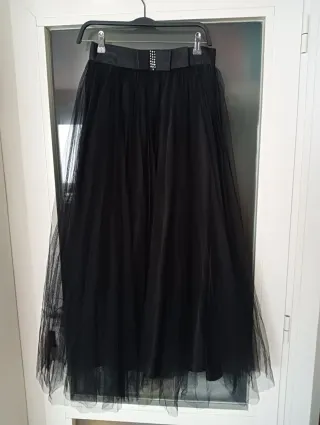 Falda de Tul Larga.