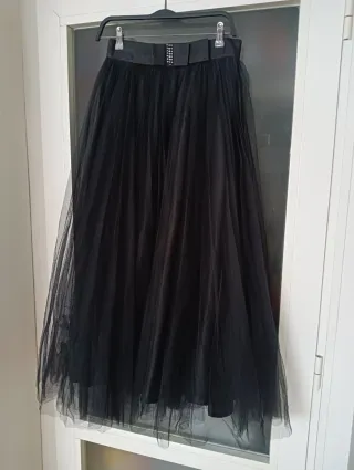 Falda de Tul Larga.