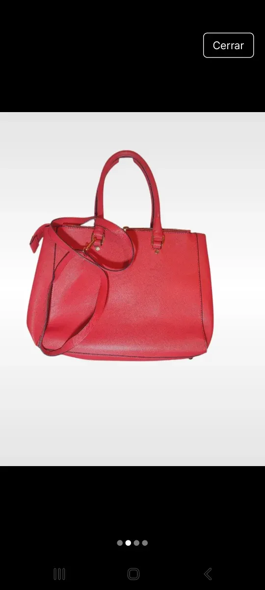 Bolso rojo