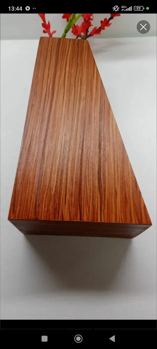 Vaso in legno di palissandro