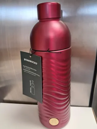 Botella Starbucks Roja