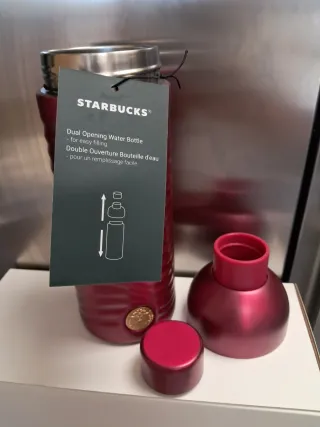 Botella Starbucks Roja