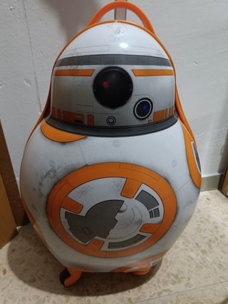 Maleta niño BB-8 Star Wars con ruedas