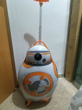 Maleta niño BB-8 Star Wars con ruedas