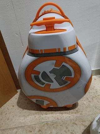 Maleta niño BB-8 Star Wars con ruedas
