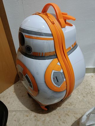 Maleta niño BB-8 Star Wars con ruedas