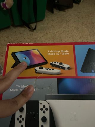 Nintendo Switch OLED Blanca y Negra