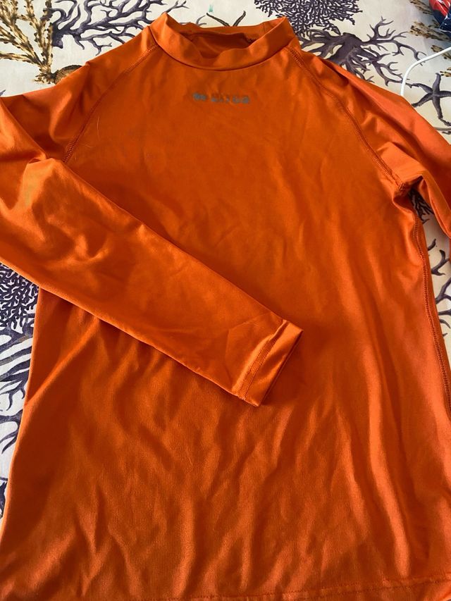 Maglia termica arancione unisex