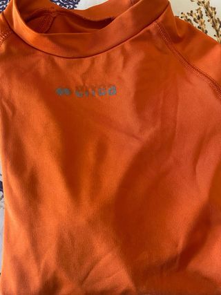 Maglia termica arancione unisex