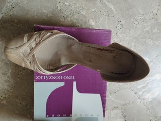 Zapatos Tino Gonzalez Beige Talla 41