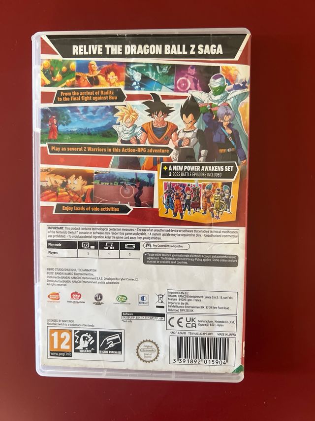 Dragon Ball Z Kakarot + A New Power Awakens Set Sw