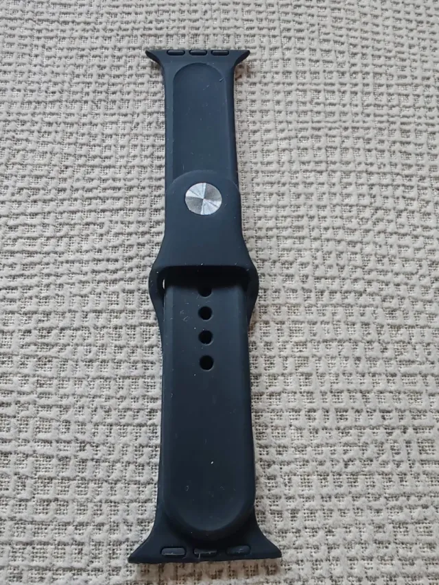 2 Correas/pulseras 44mm Apple Watch Arcoíris y neg