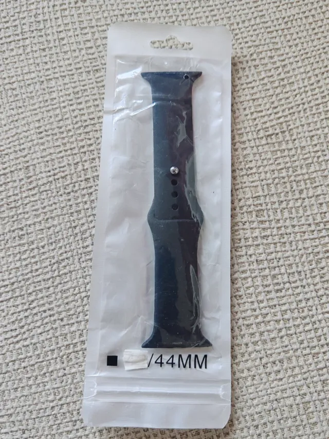 2 Correas/pulseras 44mm Apple Watch Arcoíris y neg