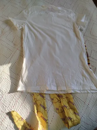 Maglietta bianca con fantasia